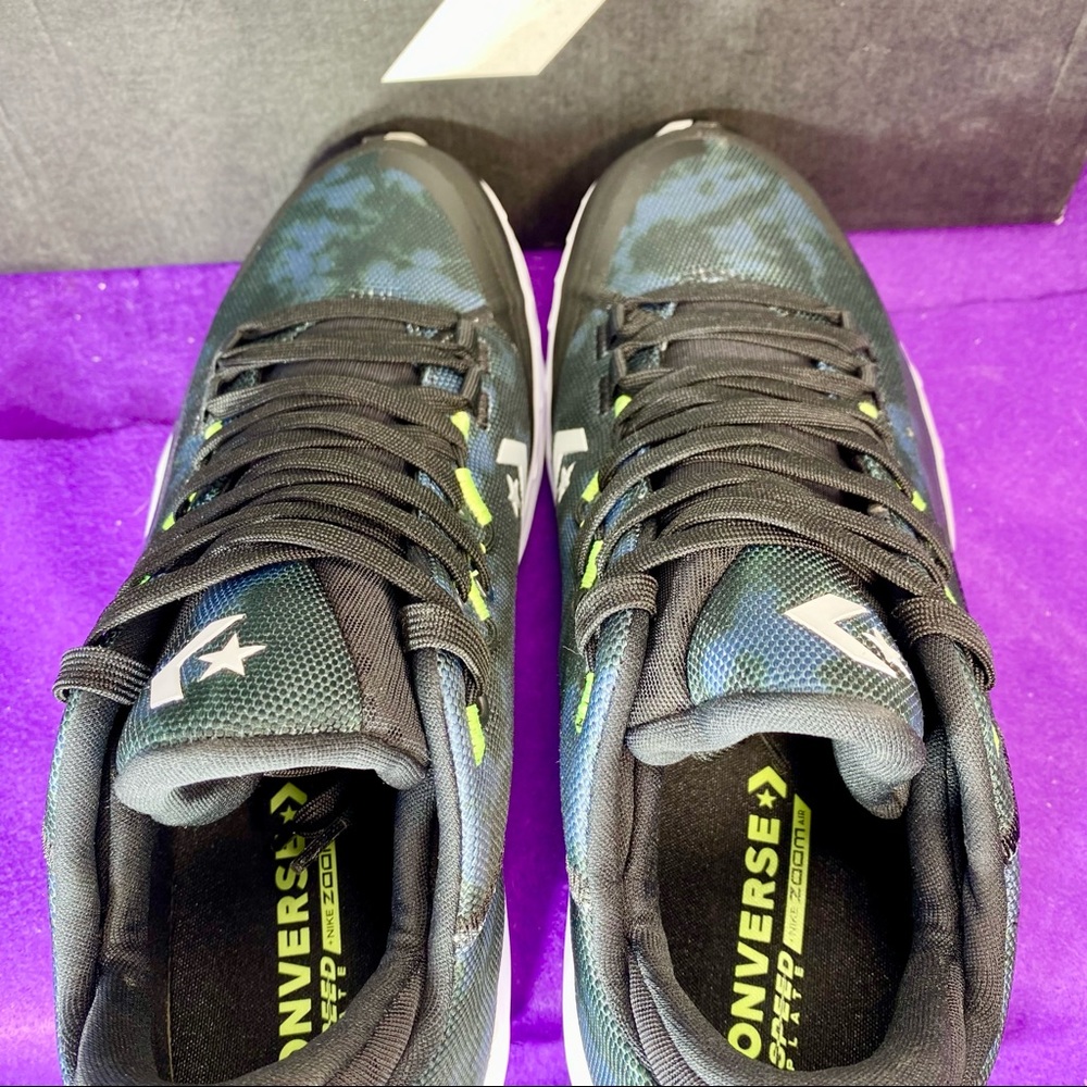 Converse All Star BB Jet Mid Men Basketball Shoes Black Volt 171698C Sz 12 New - Picture 5 of 12